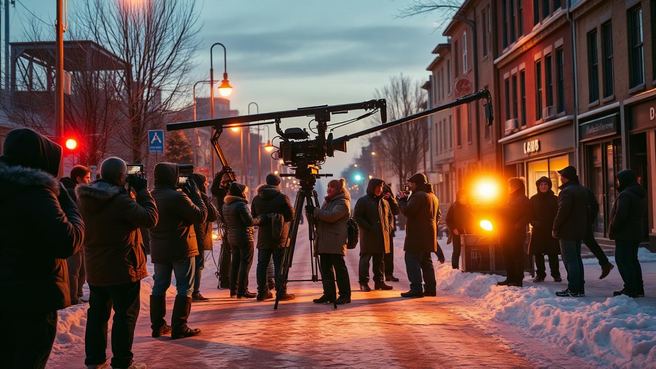 Tournage sous zéro : la série la plus attendue de l'hiver a frôlé la catastrophe